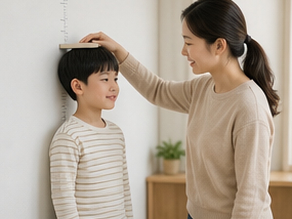예상키와 성장 기록