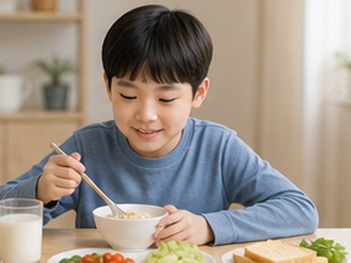 만 9세 성장기 식사