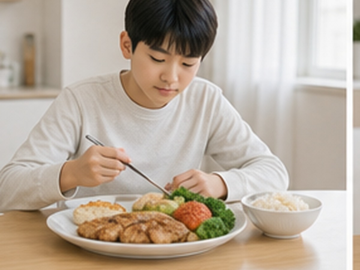 초등학생 단백질 식단
