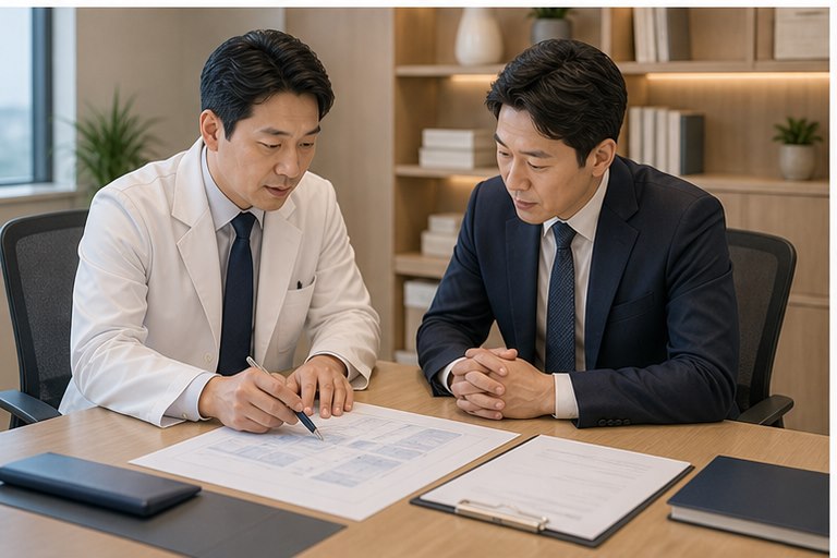 환자의 불안을 줄이는 병원 상담실