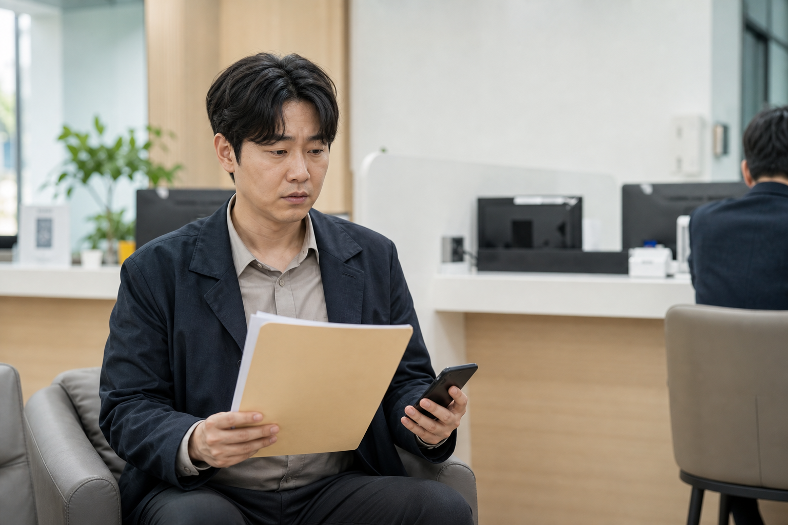 전세보증금 관련 증거 서류 정리 모습