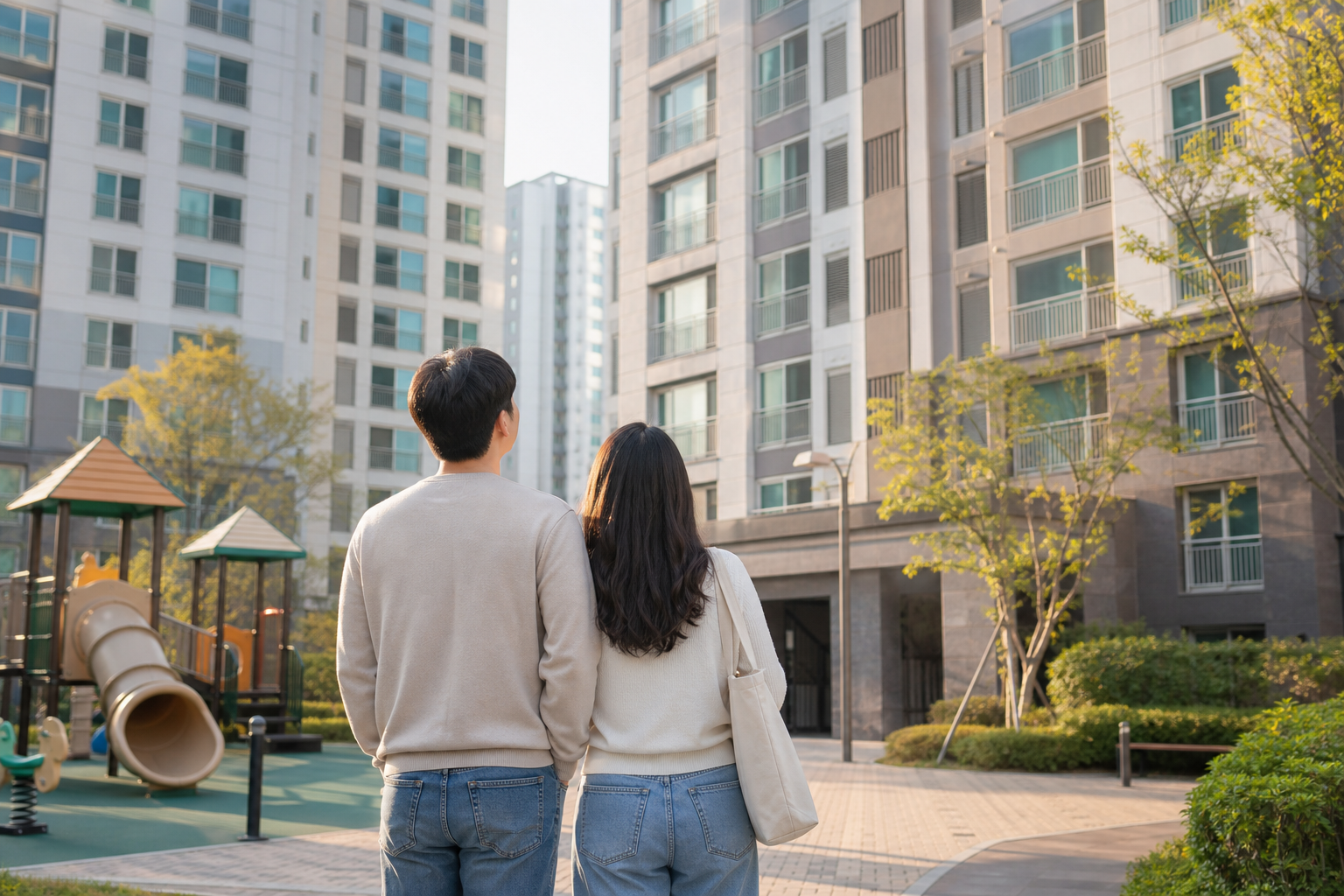 취득세 계산을 위해 노트북과 계산기를 사용하는 모습