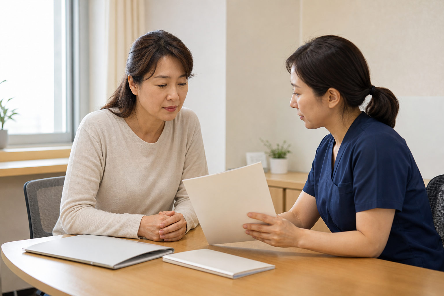 입원 관련 서류 이미지