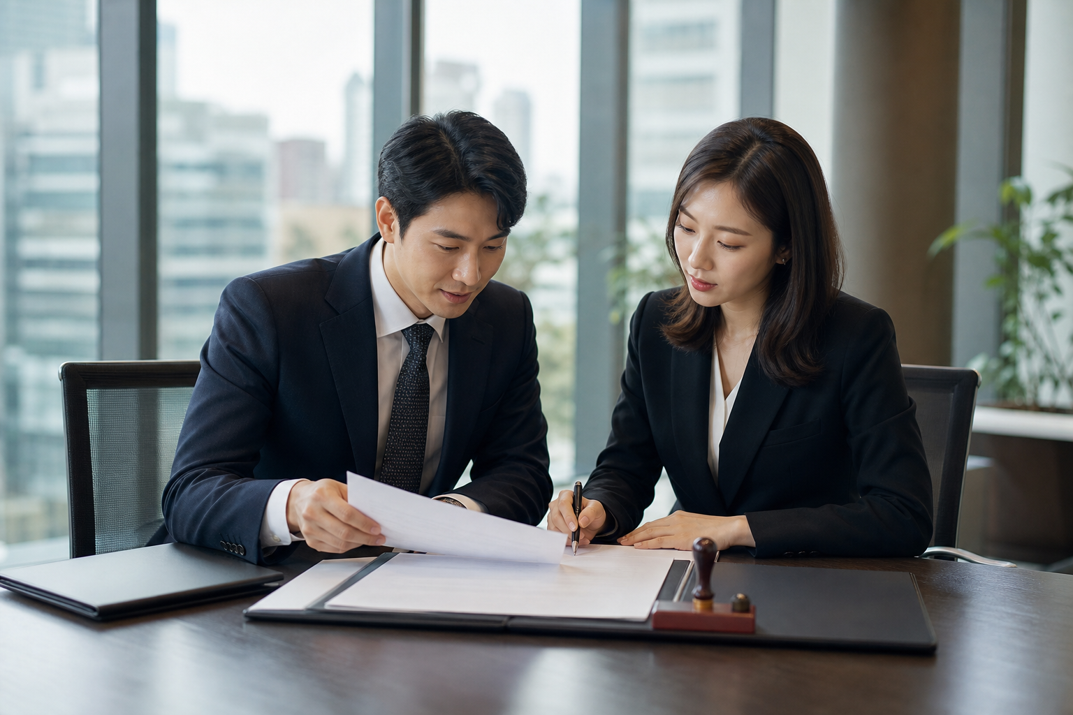 주식회사 설립 절차 실무 확인 장면