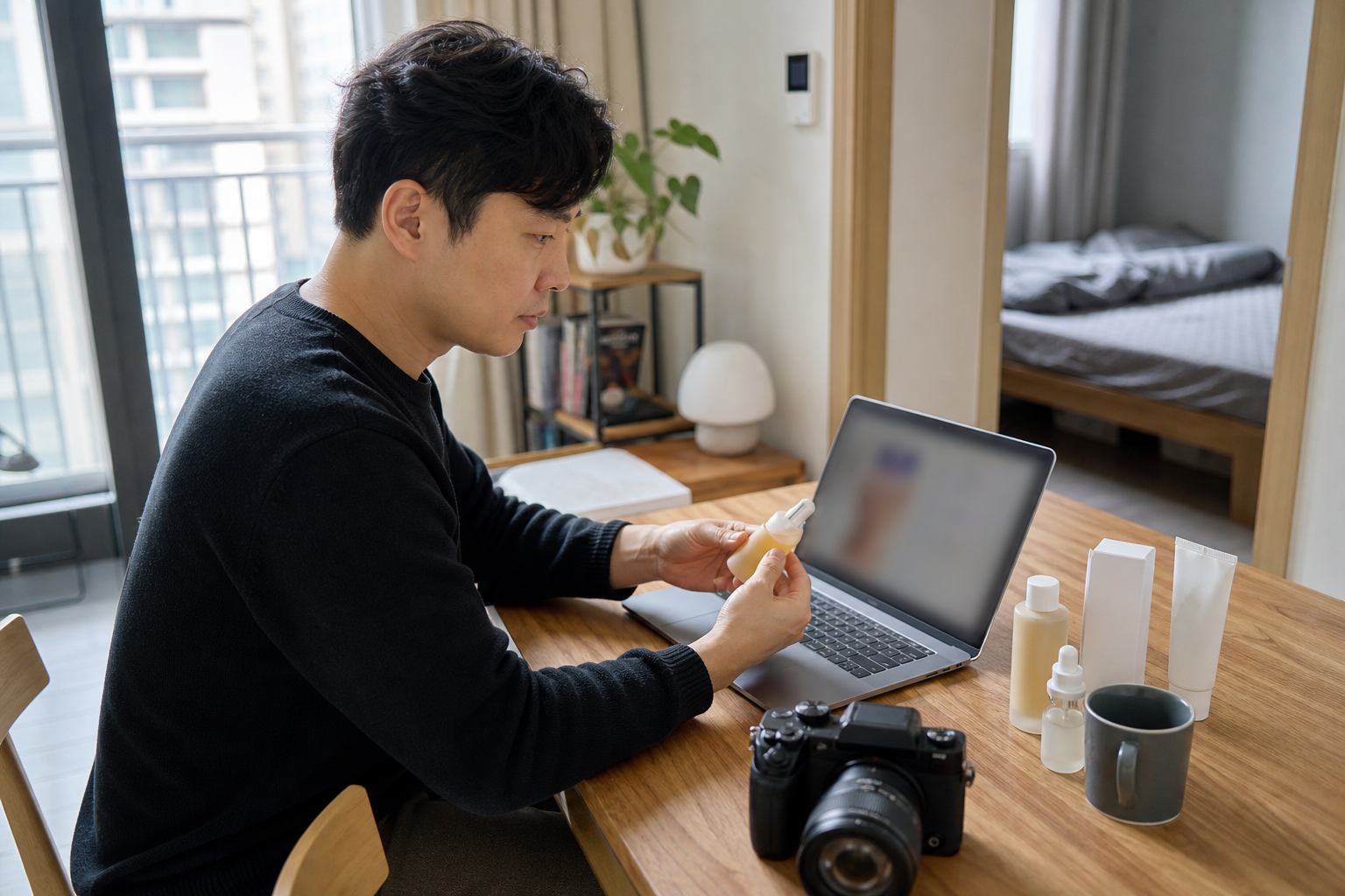 온라인 1인 창업 실행 단계의 실사 사진