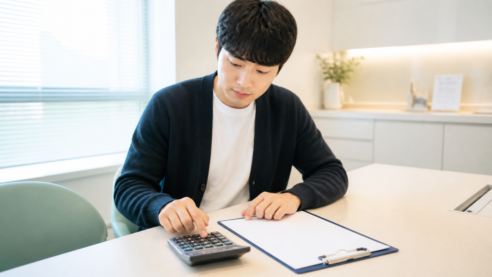 울산 교정 기간 상담 비교 항목 확인 장면