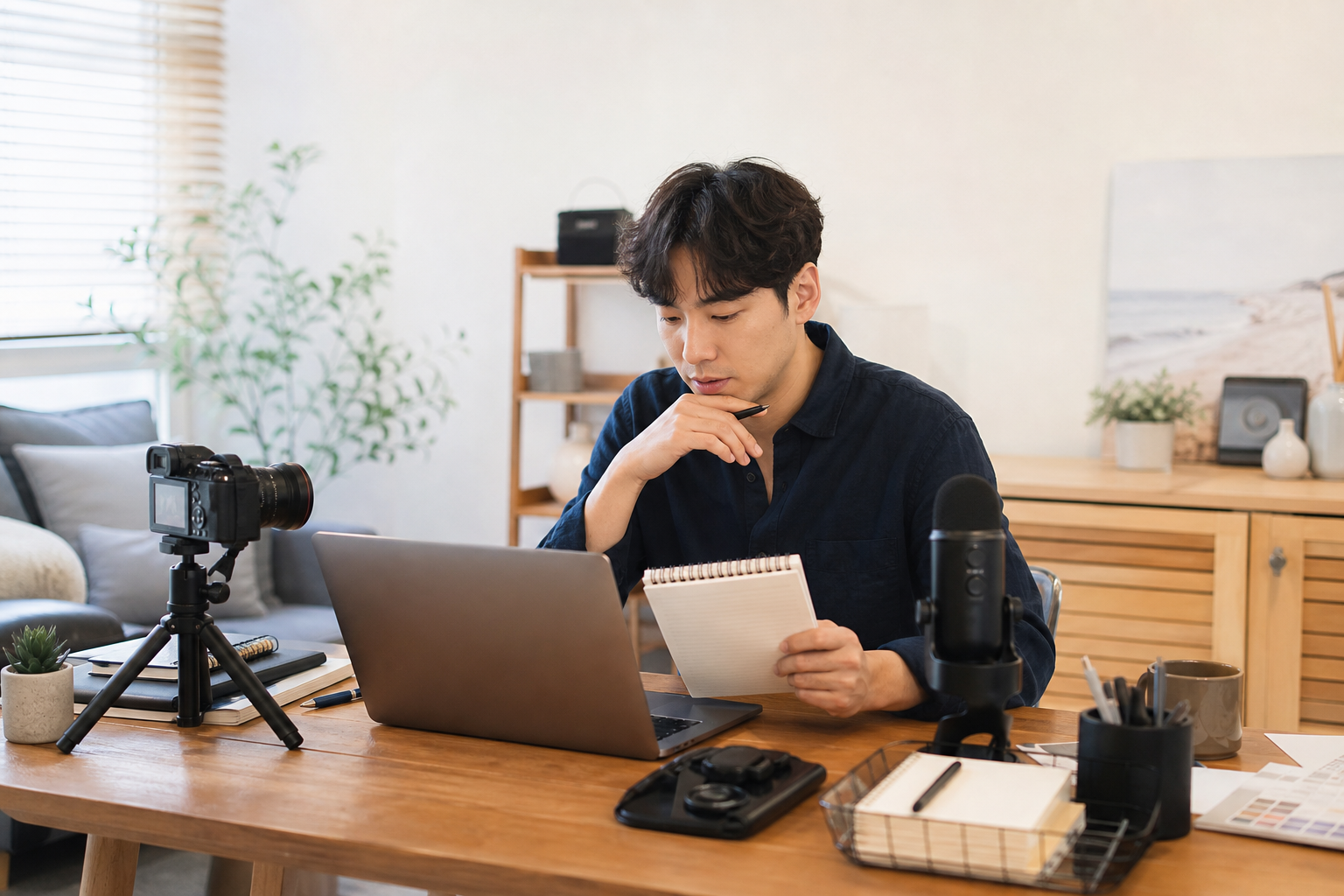 1인 콘텐츠 창업 실행 조건을 살피는 현장