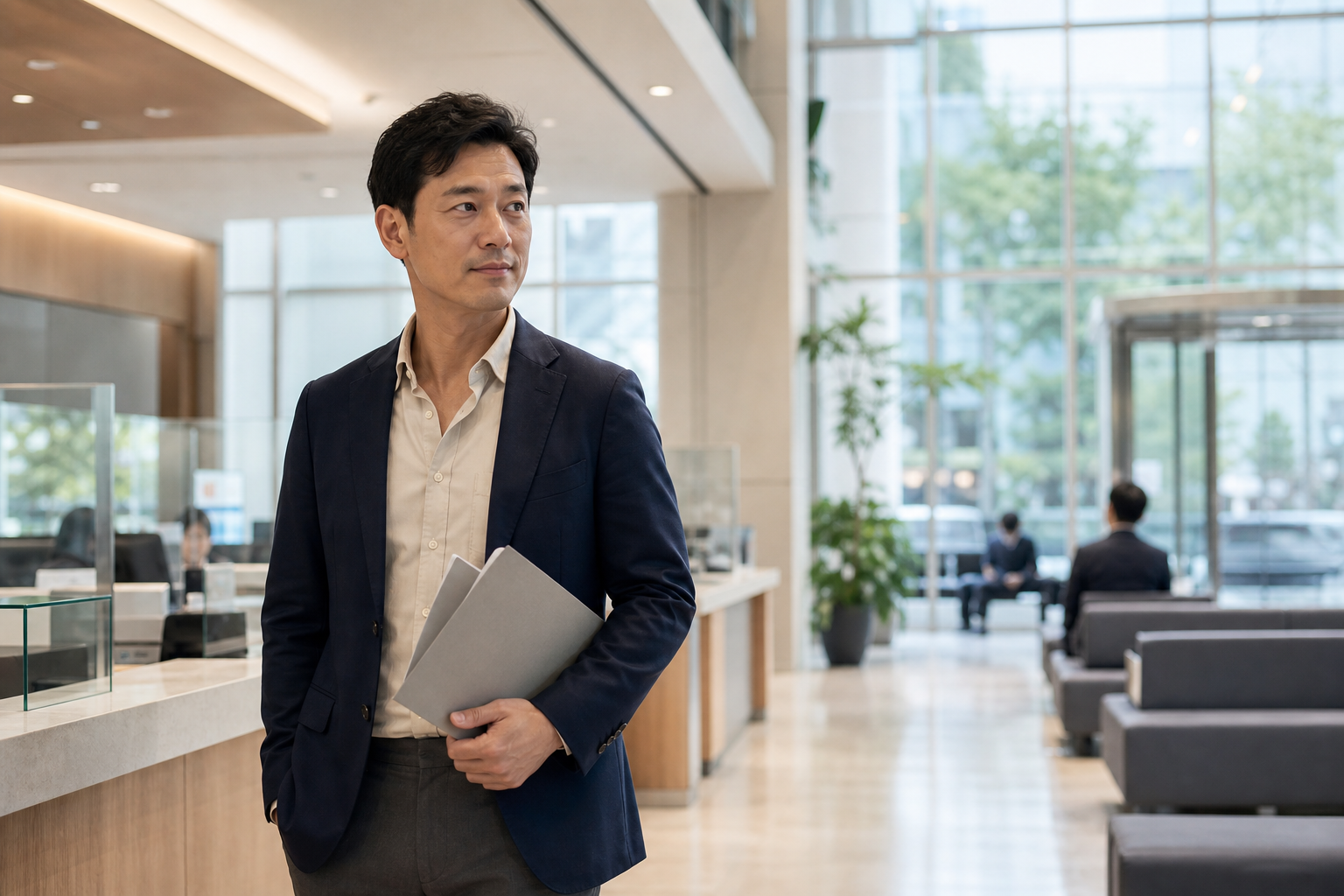 은행 사업자 대출 금리 비교 진행 절차를 확인하는 자료