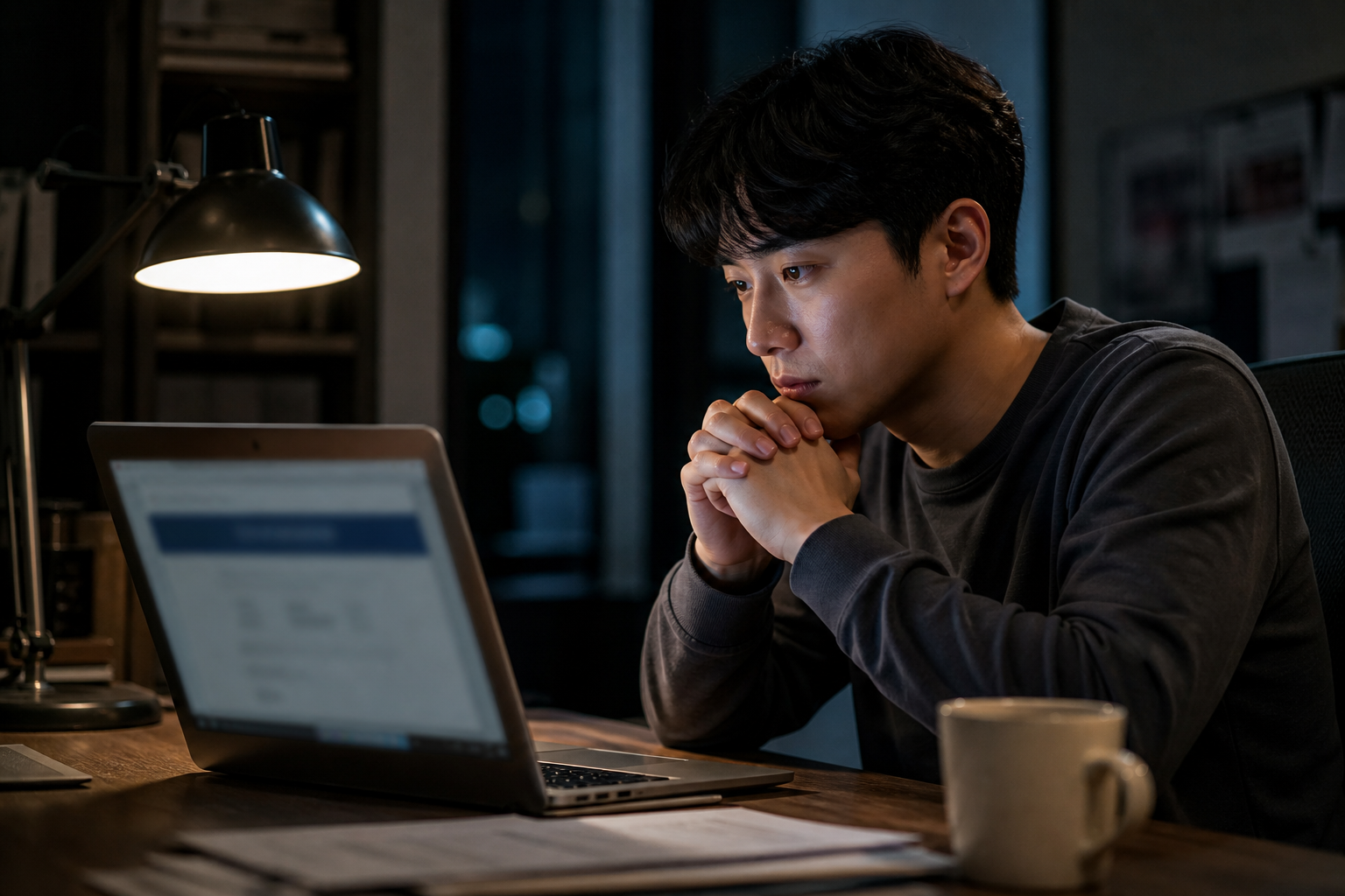 H1B 비자 추첨 결과 확인 장면