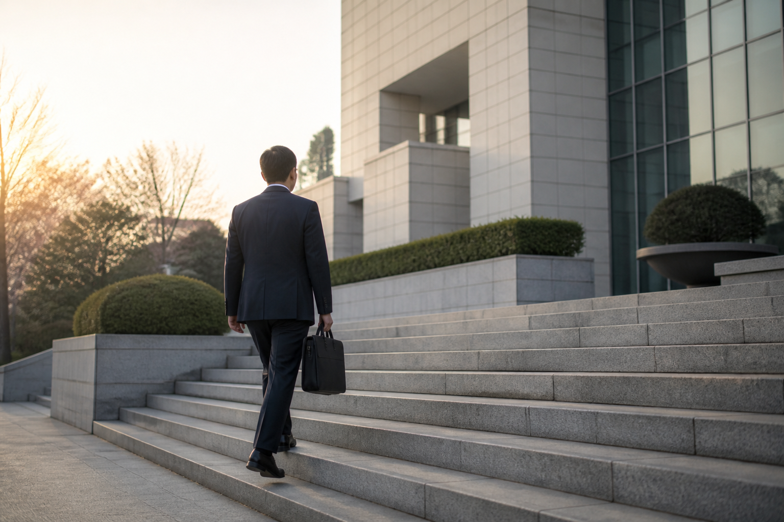 음주운전 면허취소 이의신청 준비 자료를 살펴보는 장면