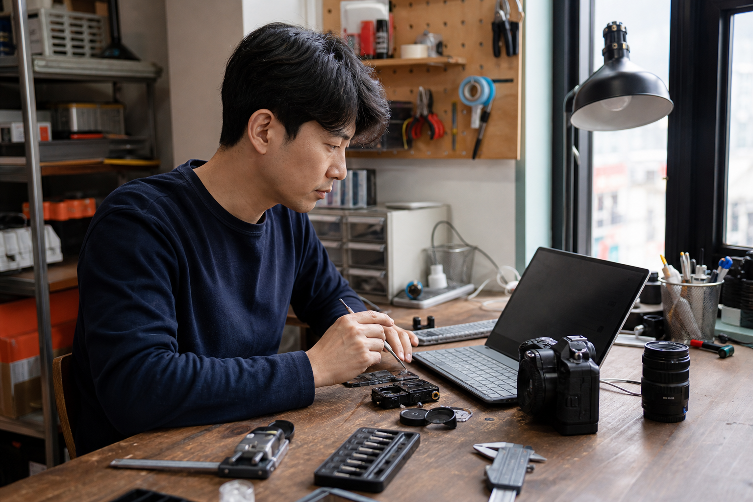 1인 기술 창업 실행 단계의 실사 사진