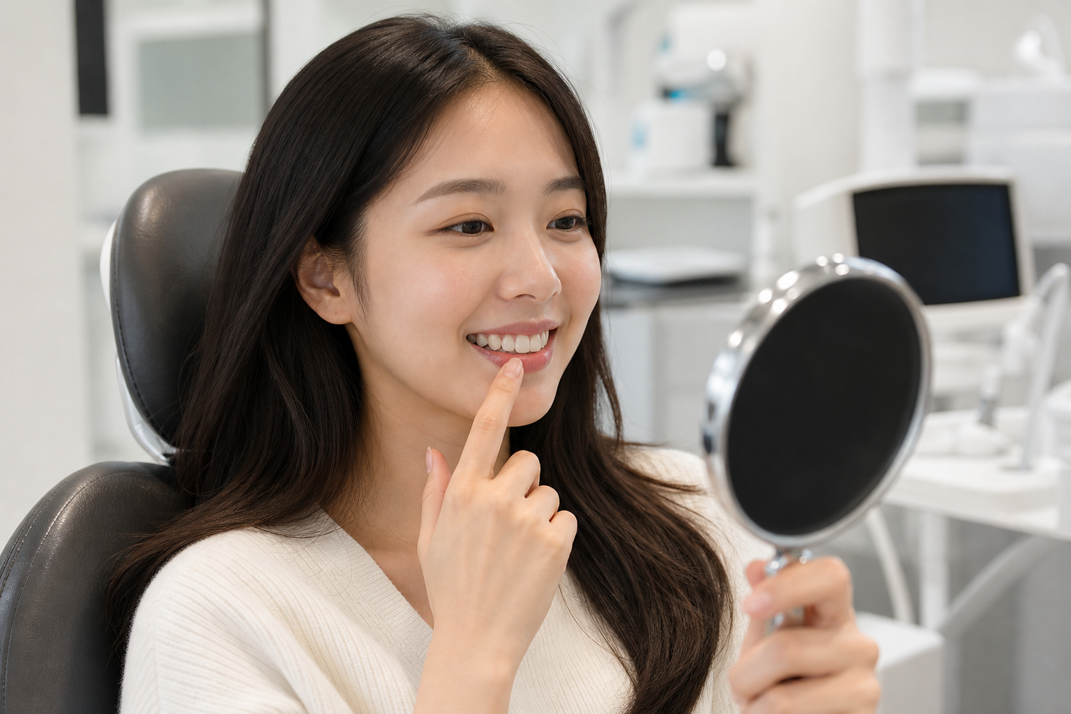보험 관련 서류 확인 장면