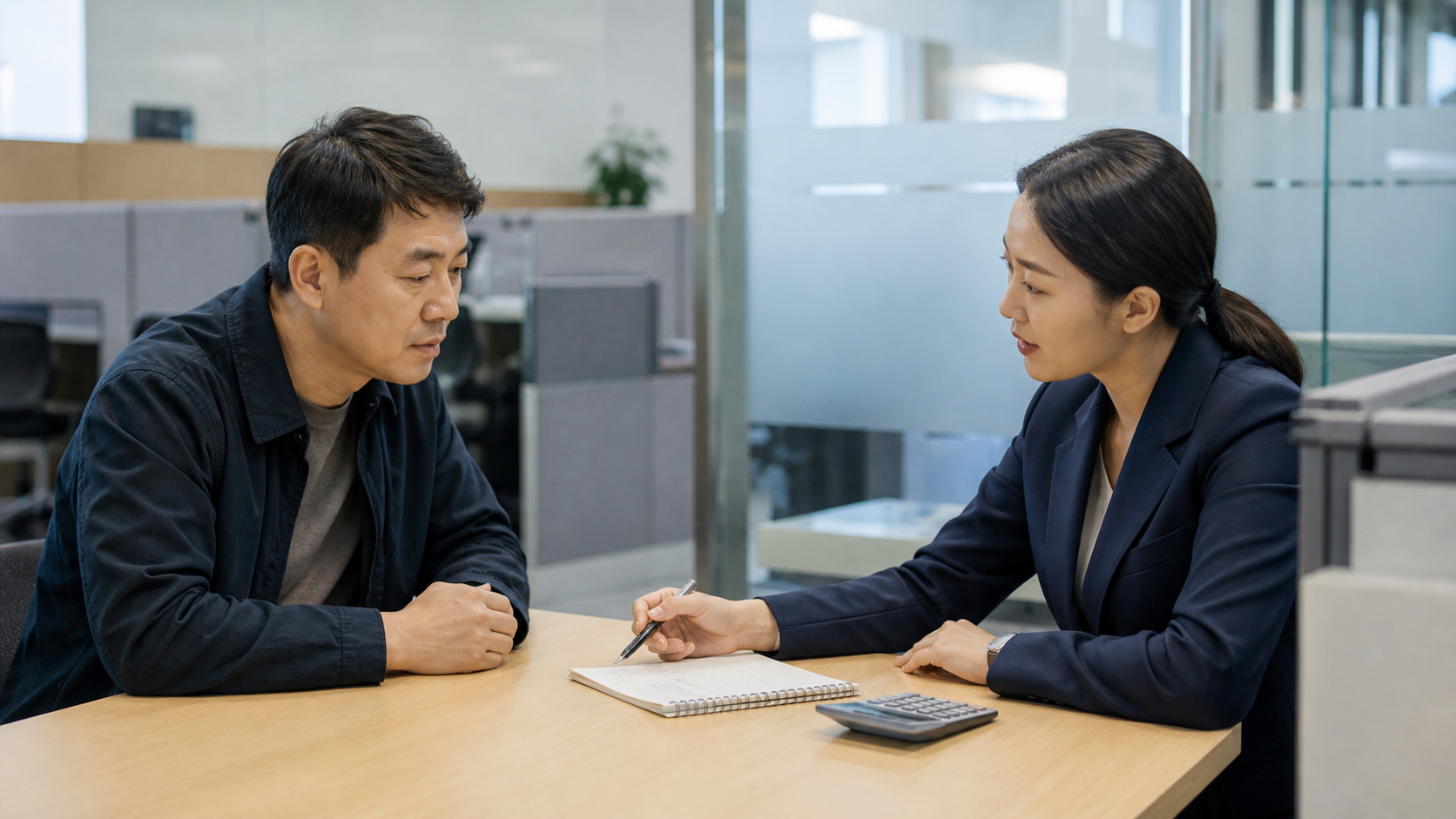 개인사업자 대출 신용점수 조건을 확인하기 위한 사업 현장 자료 검토