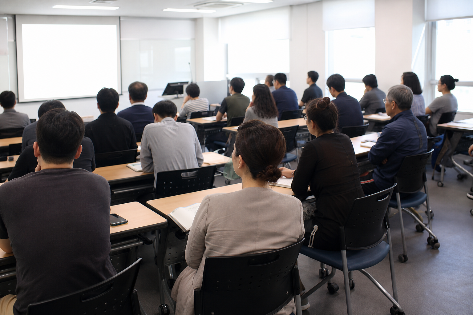 음주운전 면허취소 구제 관련 절차를 확인하는 장면