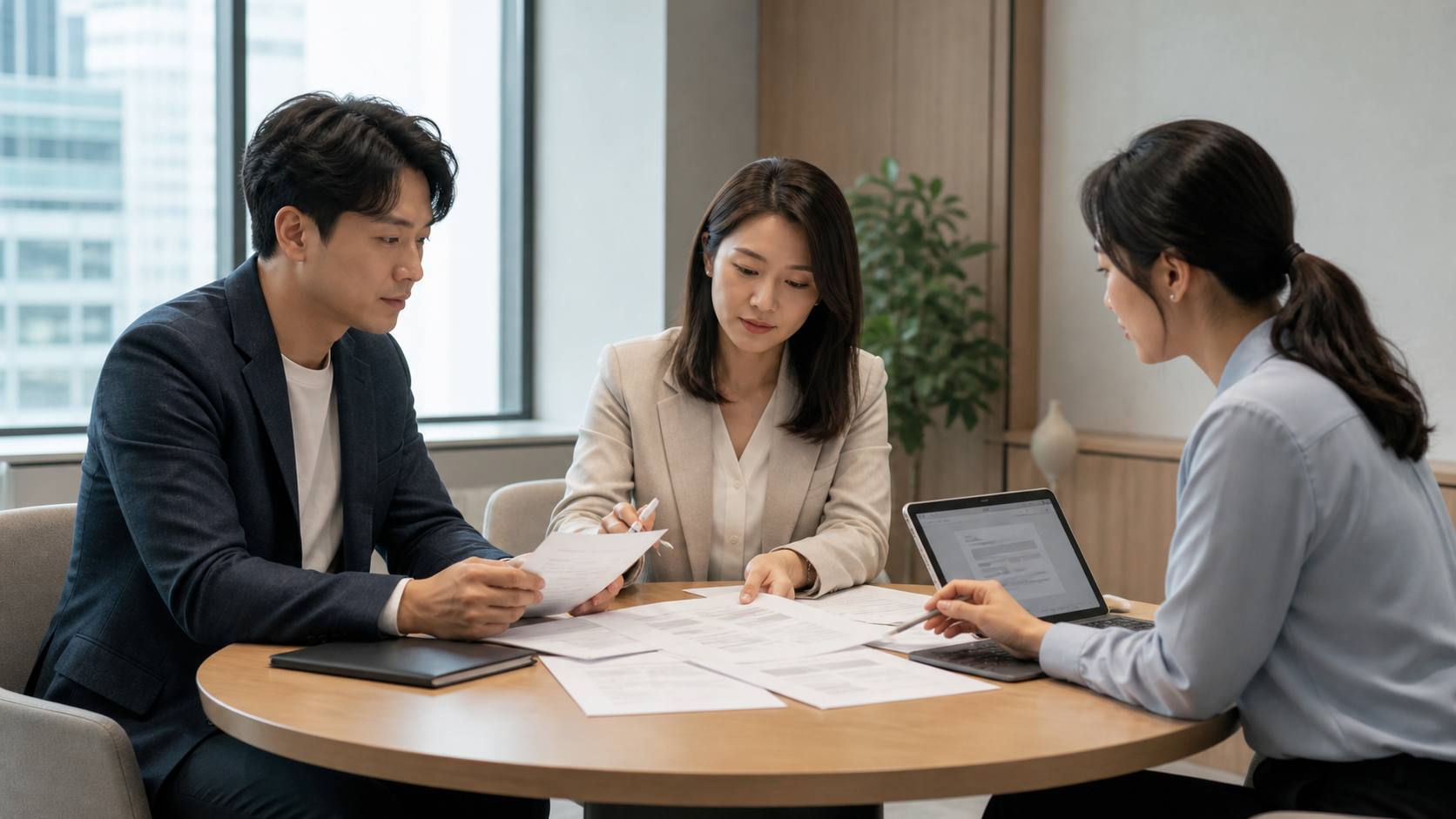 대구 가정법원 이혼의 절차와 선택지를 확인하는 장면
