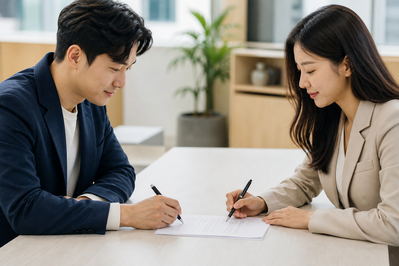 홈페이지 제작 추가 비용 비교 검토 장면