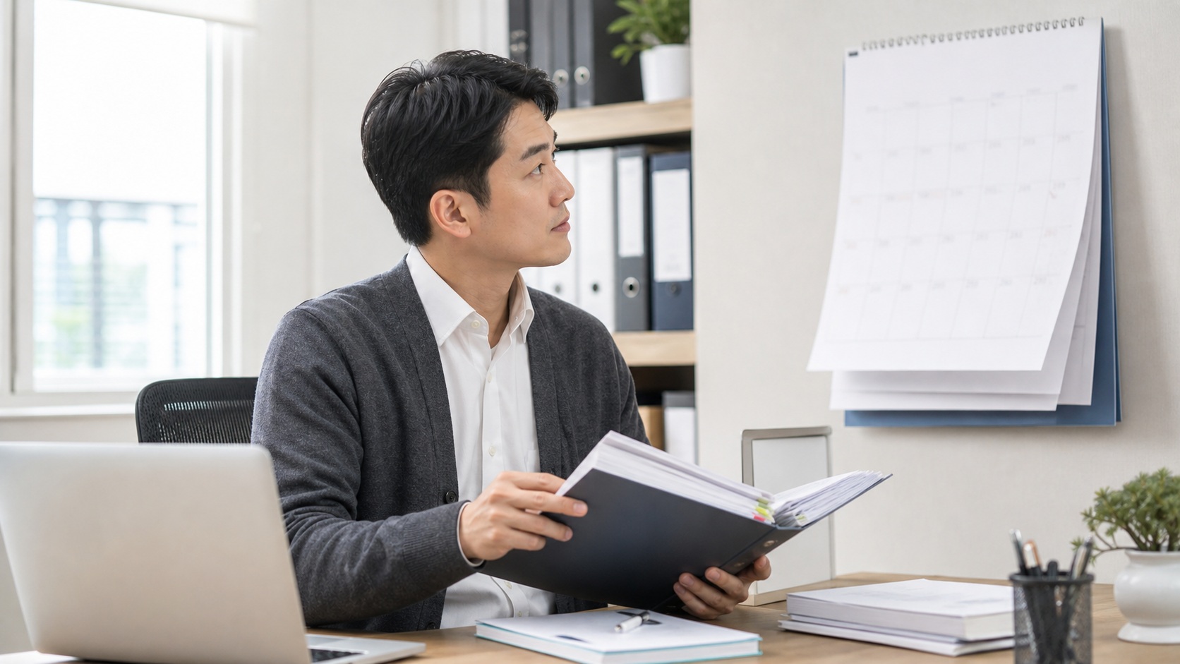 명도소송 비용 청구 관련 서류와 절차를 확인하는 장면