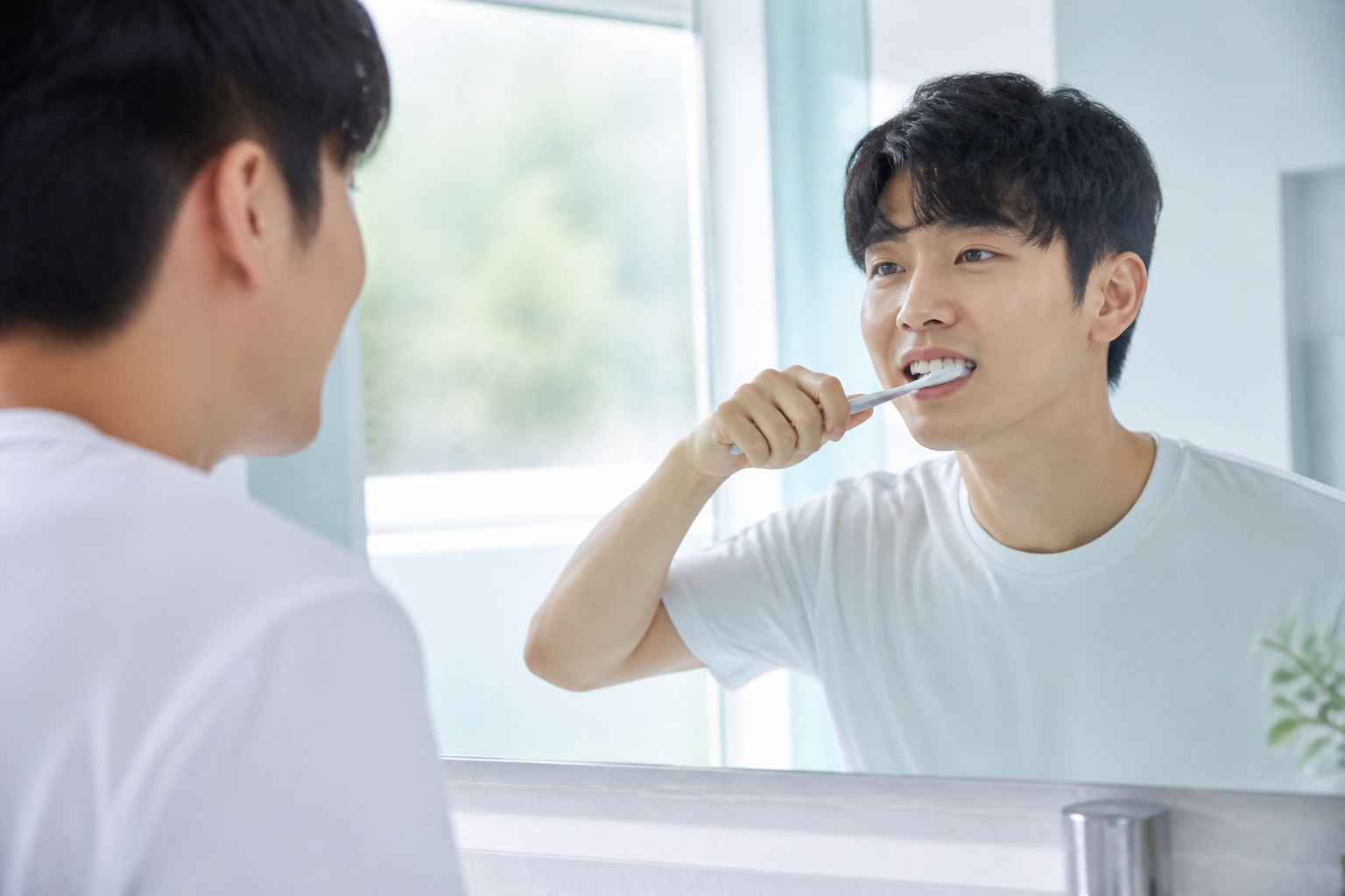 치료 후 관리 모습