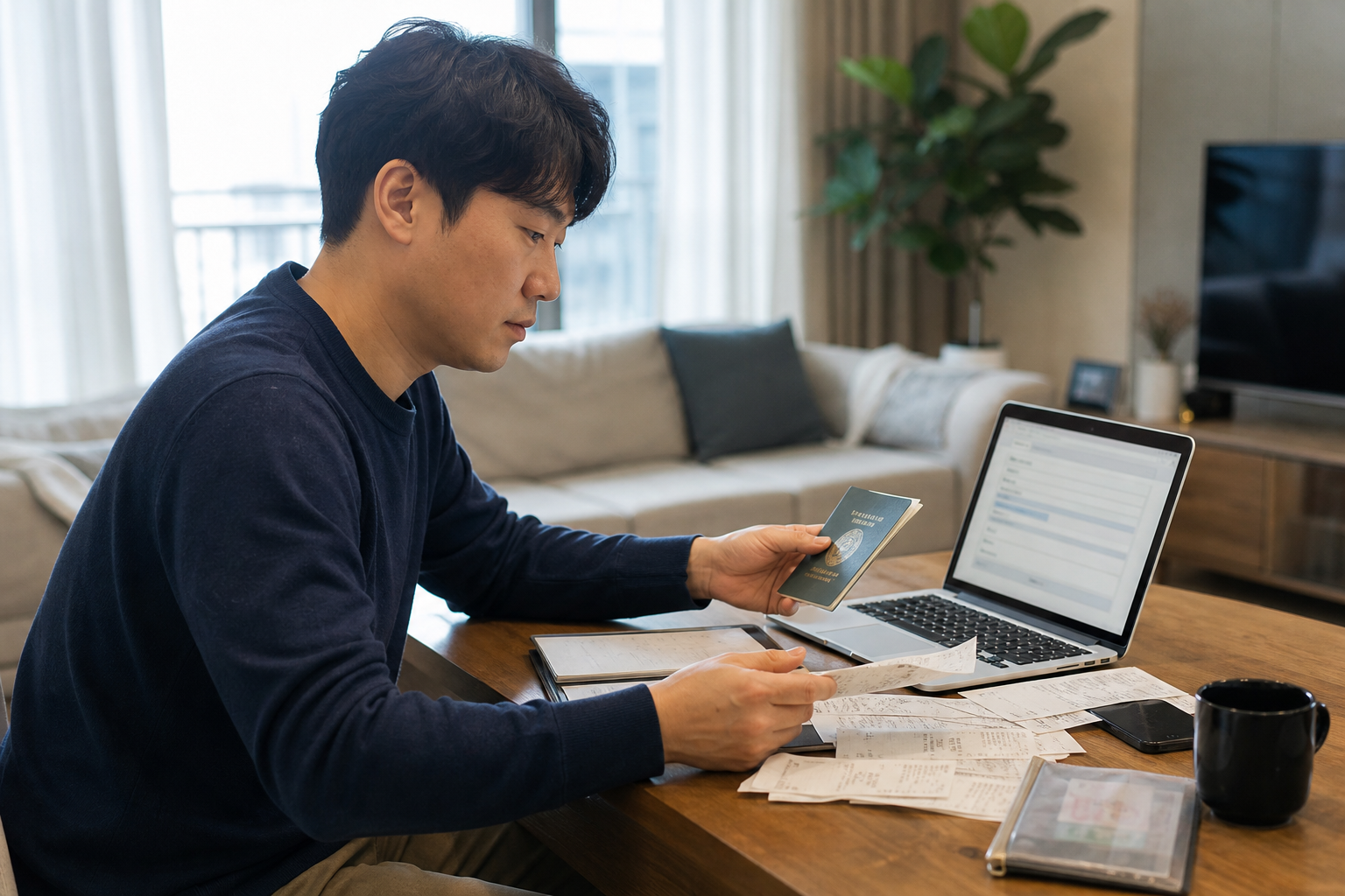 청구서 작성 관련 서류