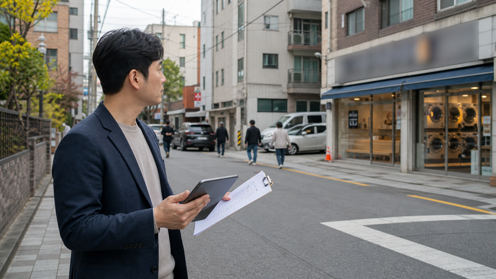 셀프빨래방 입지 조건 견적 검토