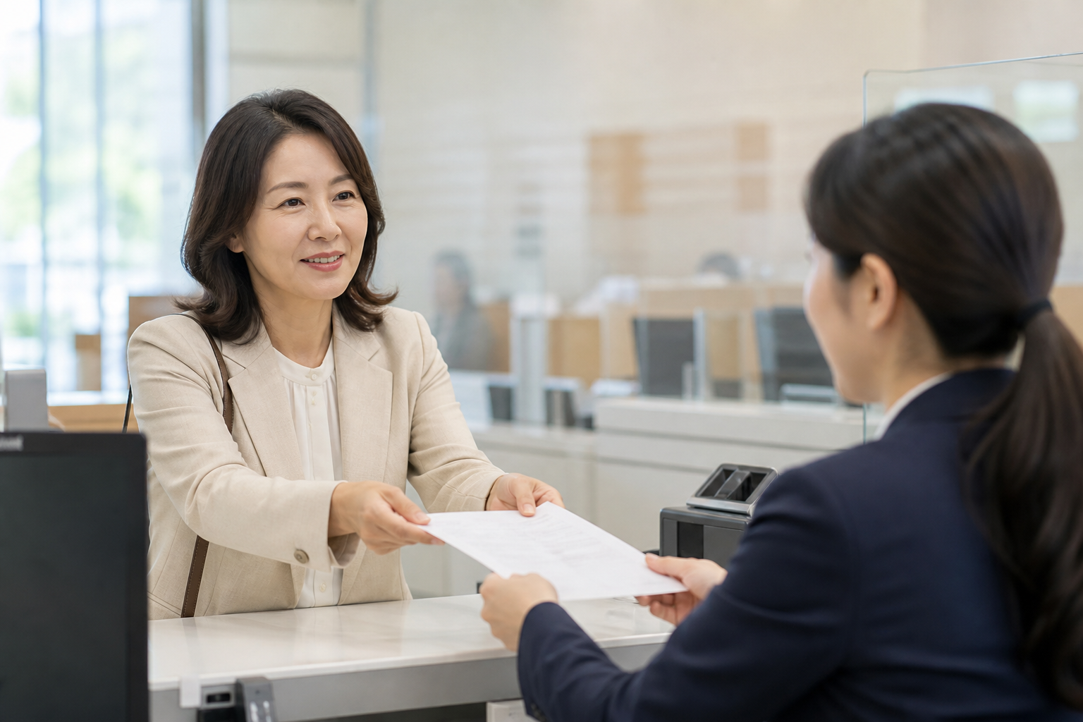 세무 신고 관련 장면