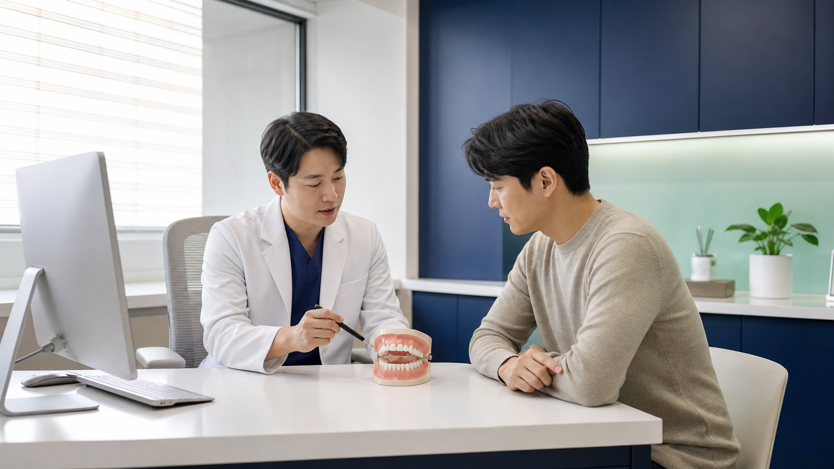 울산 교정 정밀검사 비교 항목 확인 장면