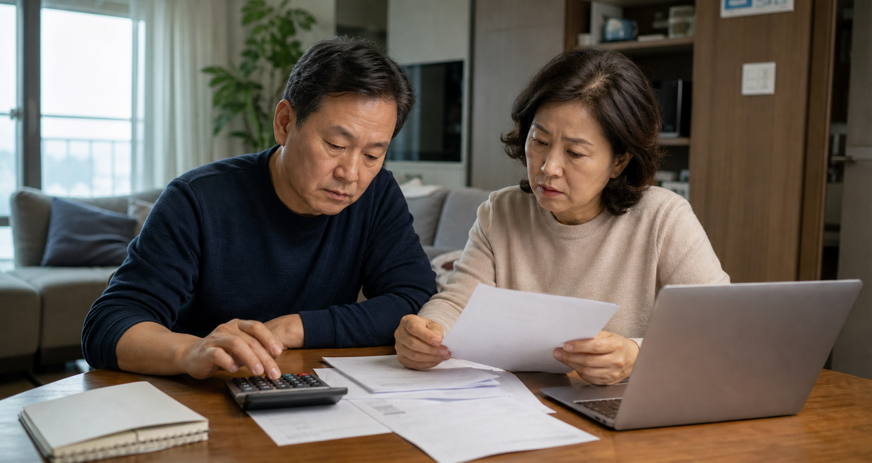 간병인 비용 하루 선택을 위해 병원과 돌봄 조건을 비교하는 장면